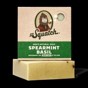 Dr Squatch Spearmint Basil 5 OZ Bar Soaps (3 Count)
